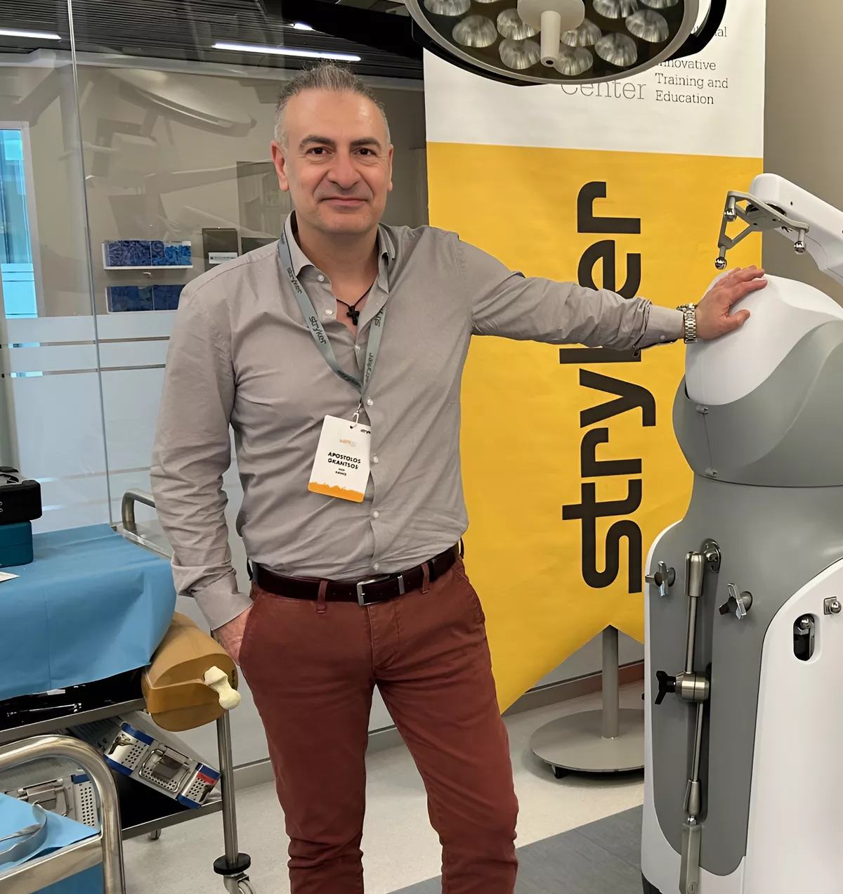 Πιστοποίηση Mako Stryker Απόστολος Γκάντσος.